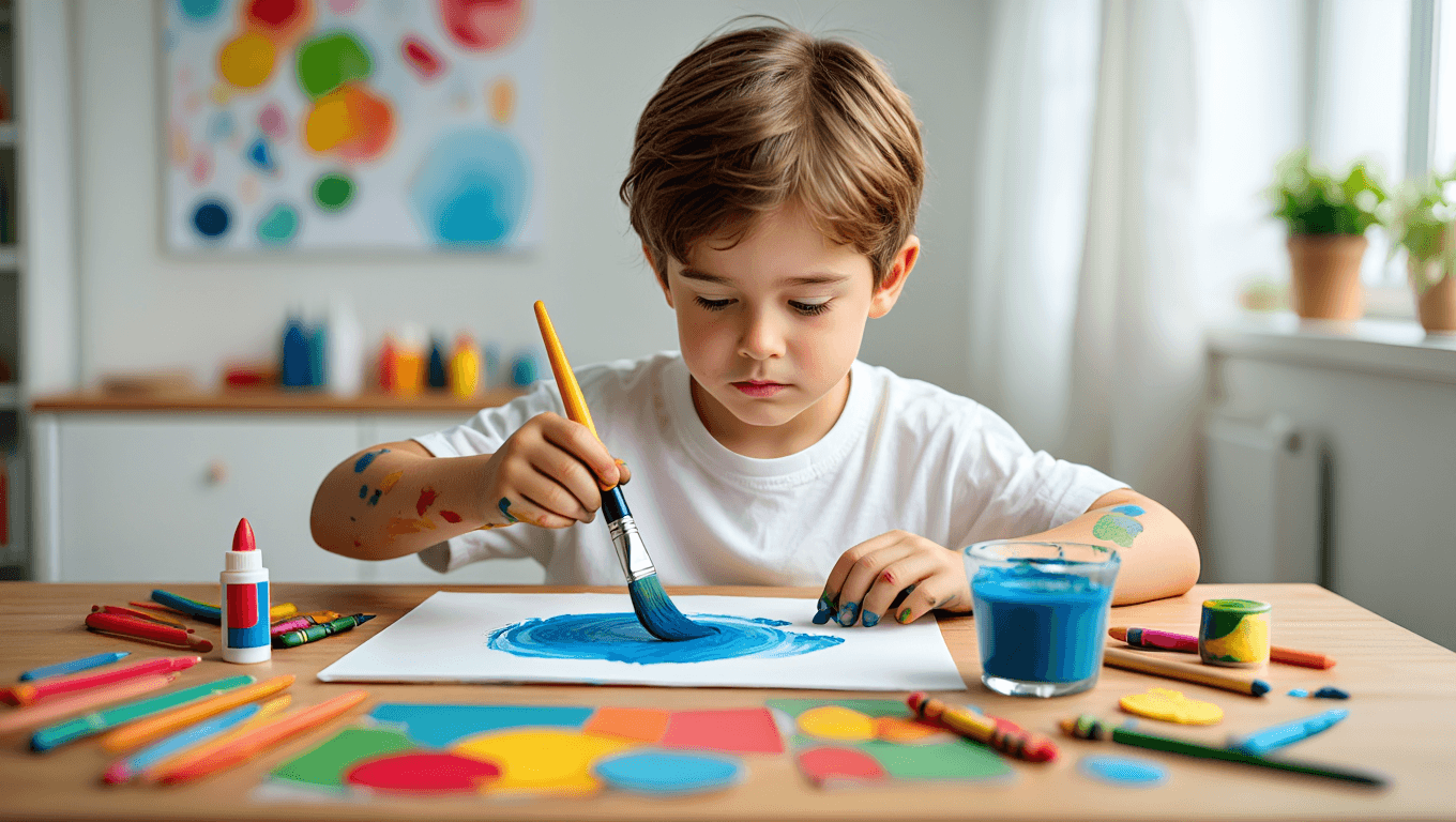 Pourquoi les loisirs créatifs
sont essentiels au développement des enfants