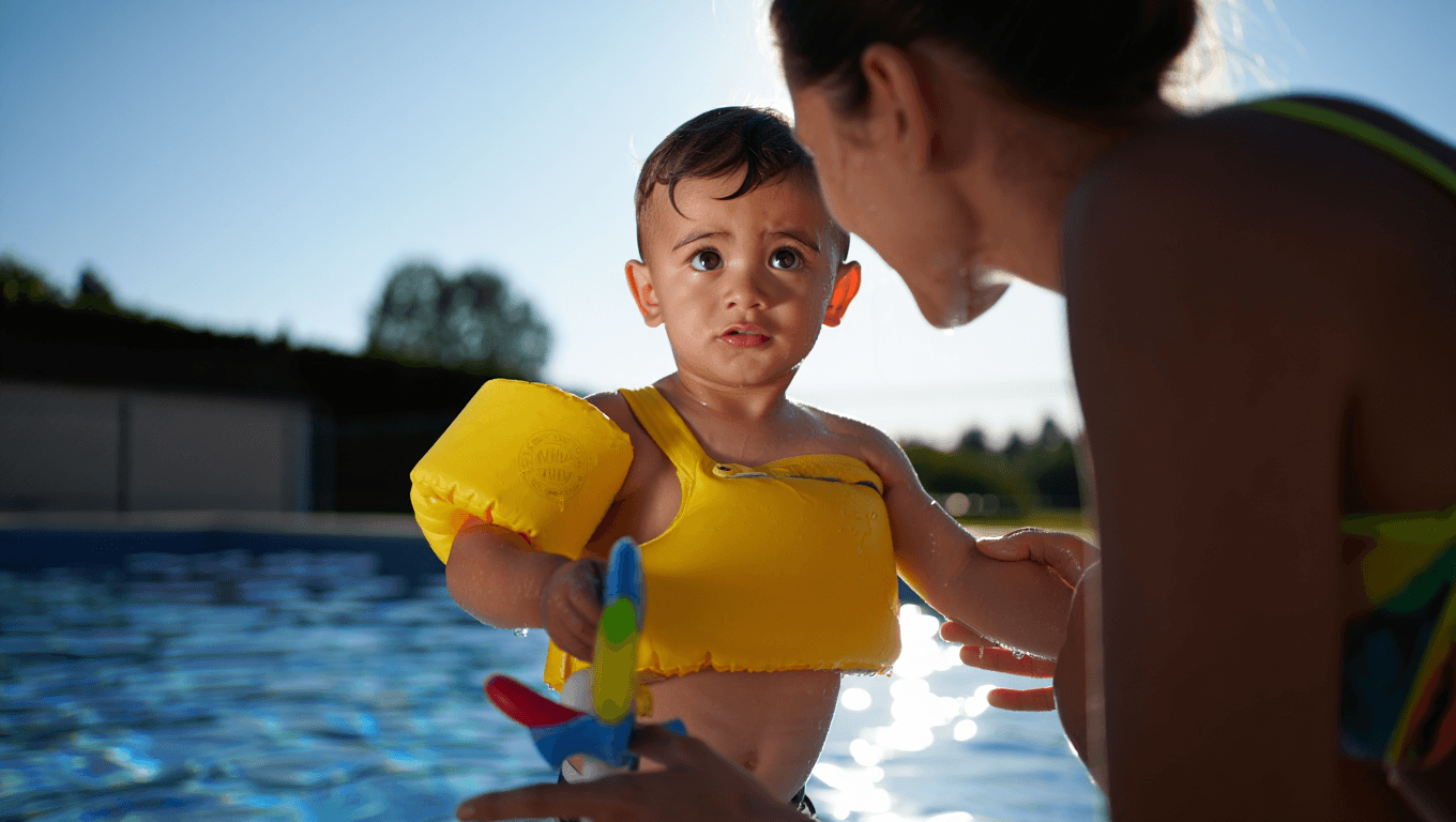 A quel âge apprendre à mon
enfant à nager ?